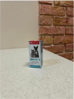 ДЕКТА-2 5 мл для собак и кошек лечение и профилактика офтальмологических заболеваний