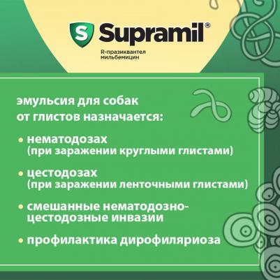 супрамил эмульсия для щенков и собак до 10 кг (71 г) – фото 2