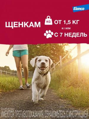 Капли для собак АДВАНТИКС от блох, клещей и комаров 250 1 пипетка в упак – фото 18