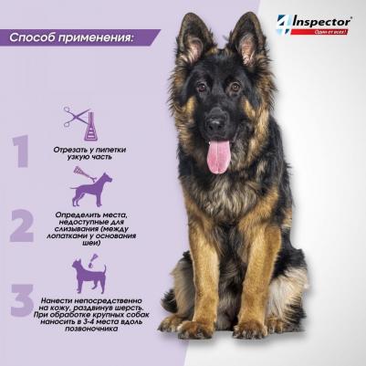 Капли для собак Quadro от внешних и внутренних паразитов 1 пипетка – фото 7