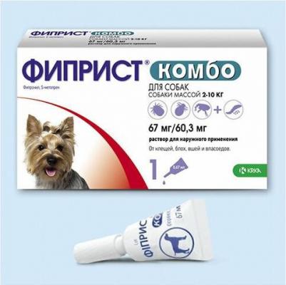 Капли для собак Фиприст Комбо от клещей и усиленным действием против блох 0,67мл, 1 пипетка – фото 10