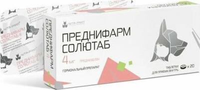 Препарат Преднифарм Солютаб 4 мг, 20 таб