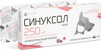 синуксол-Нита таблетки (250 мг) – фото 3