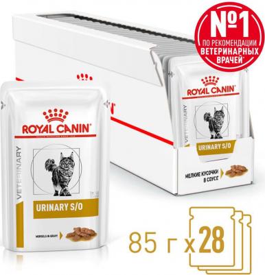 Urinary S/O Влажный корм для кошек при заболеваниях дистального отдела мочевыделительной системы, 85 гр – фото 9