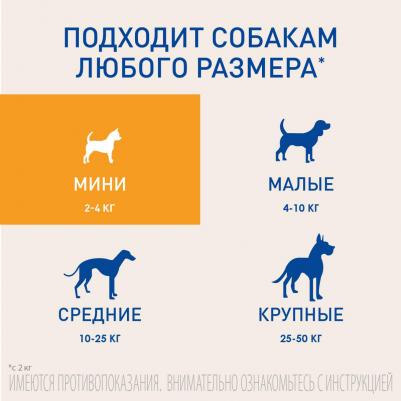 Таблетки от блох и клещей Симпарика для собак весом 10-20 килограммов 40мг 3таб – фото 20