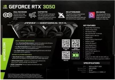 RTX 3050 VENTUS 2X 6G – фото 8