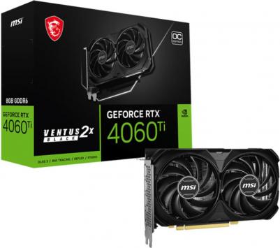 RTX 4060 Ti 8G VENTUS 2X BLACK E1 OC – фото 6
