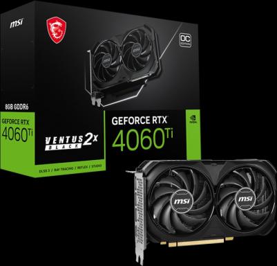 RTX 4060 Ti VENTUS 2X BLACK 8G OC – фото 4