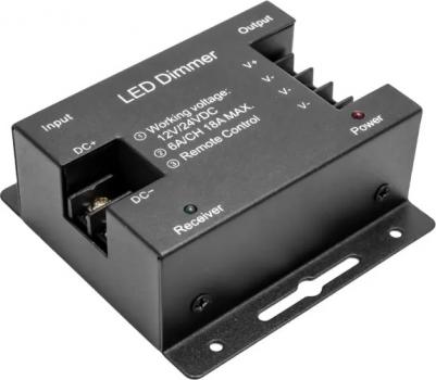 Диммер для монохромной светодиодной ленты 04-11, 12-24 В, 216 Вт, сенсорный пульт IP33 – фото 9