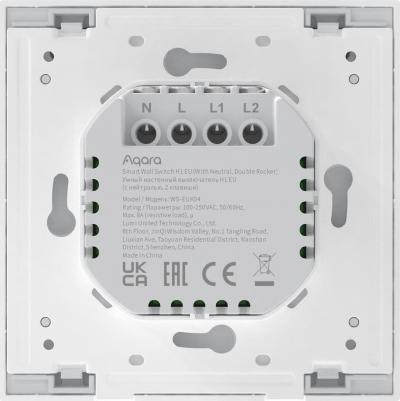 Выключатель Умный выключатель Smart wall switch H1 WS-EUK04 – фото 10