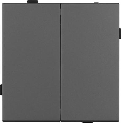 Механизм выключателя двухклавишный непроходной SWT-TENDO-MK02-SFPL-GR 1шт 054546