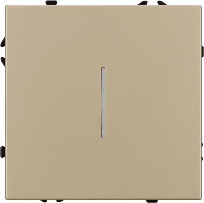 Механизм выключателя одноклавишный непроходной LED SWT-NOBE-MK01-SFPL-L-GD 1шт 054259