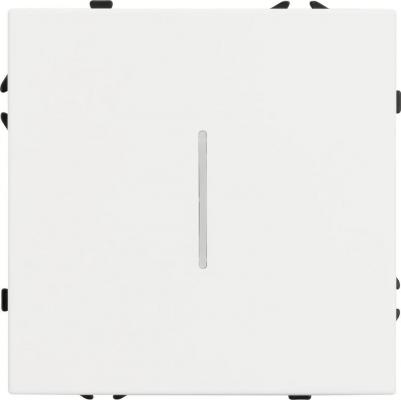 Механизм выключателя одноклавишный непроходной LED SWT-NOBE-MK01-SFPL-L-WH 1шт 054232