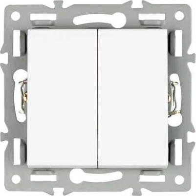 Механизм выключателя света двухклавишный на 1 пост, совместим с рамками серий VERSA/GLARE/PRESTO. Скрытый тип монтажа позволяет гармонично встроить 4650168583431 – фото 1