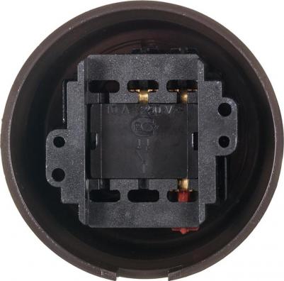 Выкл. проход. поворотный 1-кл. ОП Лизетта 10А IP20 ретро 4 полож. корич. B1-201-22 – фото 5