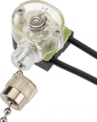 26801 7 Выключатель, цепочка, 2А, серебро, 26801 7, цена за 1 шт – фото 7