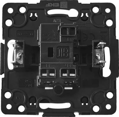 Механизм Выключателя Стокгольм 1-кл. 10А черный PROxima – фото 9