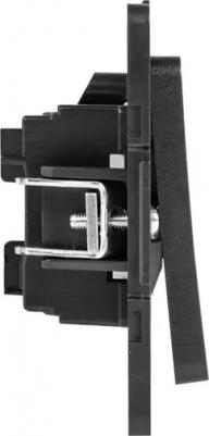 Механизм Выключателя Стокгольм 1-кл. 10А черный PROxima – фото 12