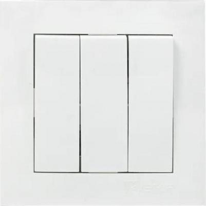 Трехклавишный выключатель Валенсия PROxima – фото 1