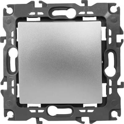 12-1101-03 12-1101-03 Выключатель, 10АХ-250В, IP20, Эра12, алюминий, цена за 1 шт – фото 2