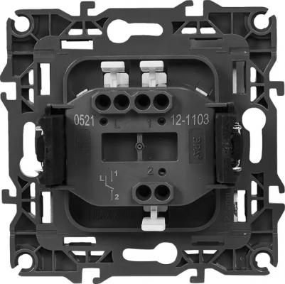 12-1103-04 12-1103-04 Переключатель, 10АХ-250В, IP20, Эра12, шампань, цена за 1 шт – фото 6