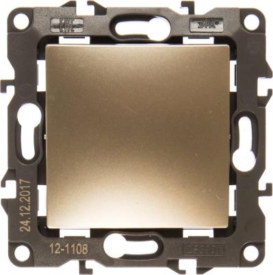 12-1108-04 12-1108-04 Переключатель промежуточный, 10АХ-250В, IP20, Эра12, шампань, цена за 1 шт