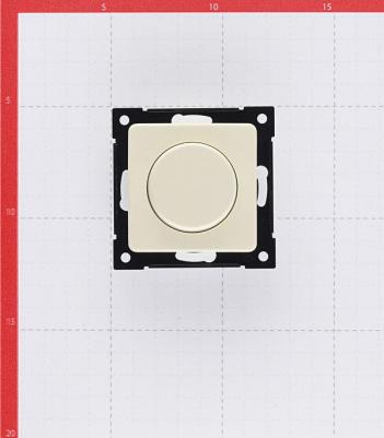 Диммер Master ДС-315-472-01 скрытая установка слоновая кость 25-215 Вт – фото 1