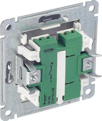 Выключатель Master ВС10-412-08 одноклавишный скрытая установка черный с подсветкой – фото 2