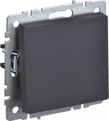 BRITE Выключатель 1-клавишный 10А ВС10-1-0-БрГ графит, цена за 1 шт – фото 3