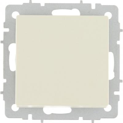 BRITE Выключатель 1-клавишный 10А ВС10-1-0-БрКр бежевый, цена за 1 шт