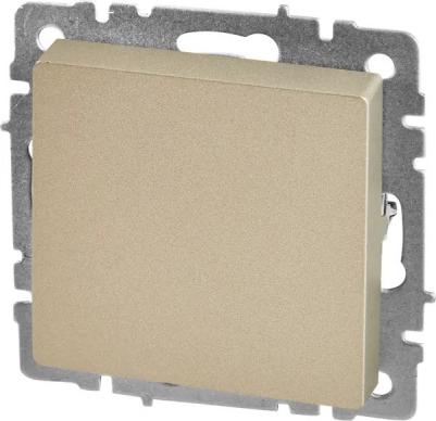 BRITE Выключатель 1-клавишный 10А ВС10-1-0-БрШ шампань, цена за 1 шт – фото 1