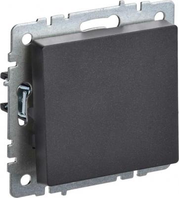 BRITE Выключатель 1-клавишный самовозвратный 10А ВС10-1-4-БрЧ черный, цена за 1 шт – фото 3