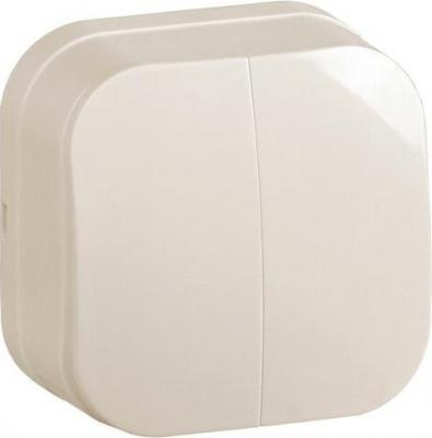 Двухклавишный выключатель GLORY ВС20-2-0-ХС – фото 2