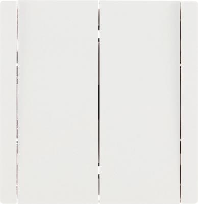 FORTE&PIANO Выключатель 2-клавишный 10А FP205 белый, цена за 1 шт