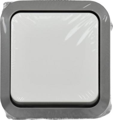 TORS Выключатель кнопочный 10А IP55 TS210 белый, цена за 1 шт – фото 1