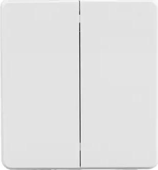 Выключатель ROUND 2 кл проходной 10А с/у перламутр, цена за 1 шт