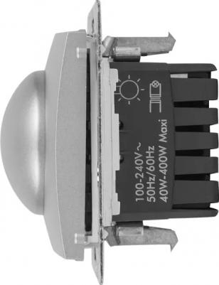 Диммер Valena 694348 скрытая установка алюминий 40-400 Вт – фото 1