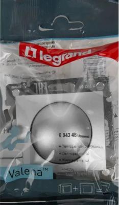 Диммер Valena 694348 скрытая установка алюминий 40-400 Вт – фото 6