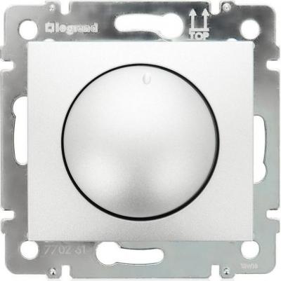 Диммер Valena 694348 скрытая установка алюминий 40-400 Вт – фото 8