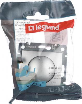 Диммер Valena 694348 скрытая установка алюминий 40-400 Вт – фото 10