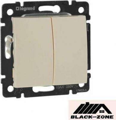 Двухклавишный механизм выключателя Valena 3245067743058 – фото 5