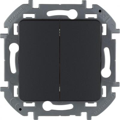 Двухклавишный выключатель INSPIRIA 3414972006712 – фото 1