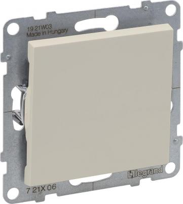 Переключатель Suno одноклавишный встраиваемый слоновая кость (721206) – фото 4