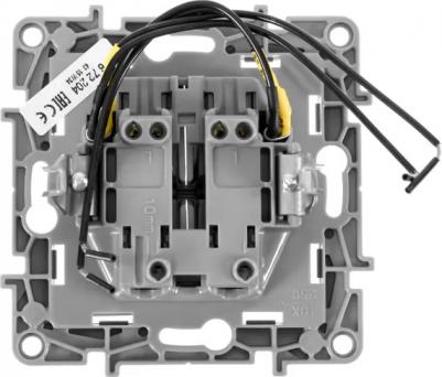 Выключатель 2кл свет белый ETIKA – фото 8