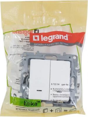 Выключатель 2кл свет белый ETIKA – фото 11
