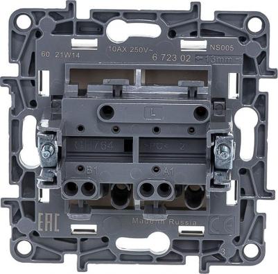 Выключатель Etika 1-клавишный слоновая кость 672301 – фото 9