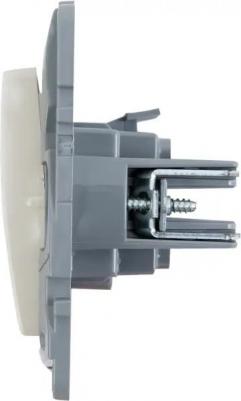 Выключатель Etika 1-клавишный слоновая кость 672301 – фото 17