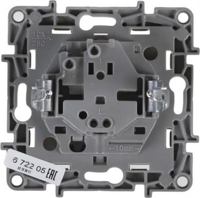 Выключатель Etika 672205 белый – фото 2