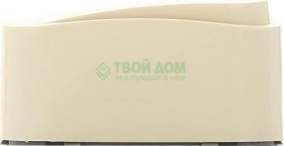 Выключатель одноклавишный "ОП 10 АХ Quteo", слоновая кость – фото 7