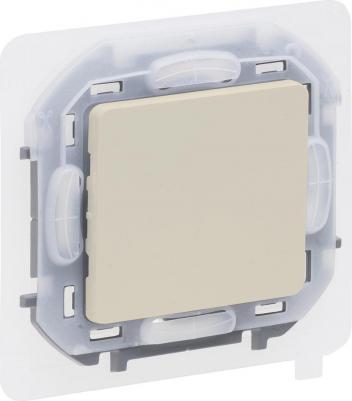 Выключатель/переключатель одноклавишный на 2 направления IP44 - 10 AX - 250 В~. Цвет Слоновая кость. INSPIRIA от. 673671 – фото 6